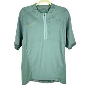 Specialized Low-Key Jersey Sage Green Short Sleeve Outdoors Trail Top Sz Medium